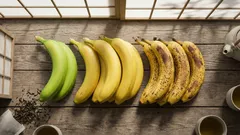 I segreti della maturazione delle banane: quale colore scegliere per una buona salute